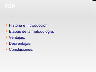 Introduccion a Personal Software Process | PDF