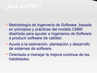 Introduccion a Personal Software Process | PDF