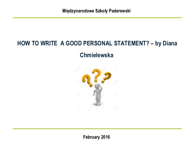 personal statement tips