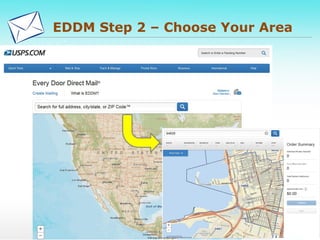 EDDM Step 2 – Choose Your Area
 