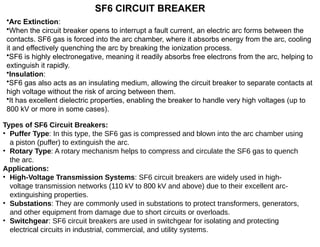 Sf6 Process Power Sytem Protection Unit_5.power point presentation | PPTX
