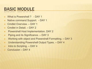 Powershell Demo Presentation | PPTX