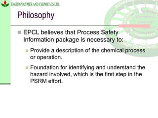 PSRM - Process Safety Information.ppt