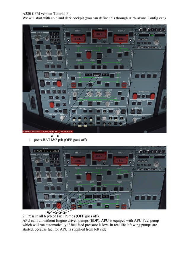 Pss airbus a320 flight tutorial