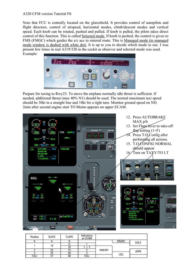 Pss airbus a320 flight tutorial