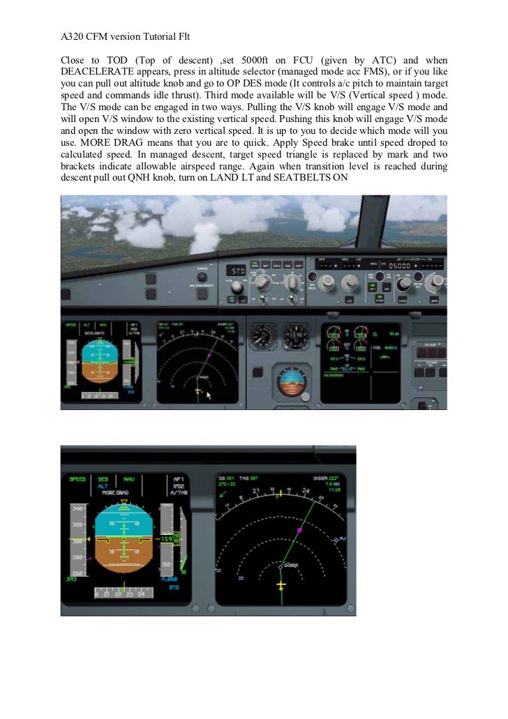 Pss airbus a320 flight tutorial