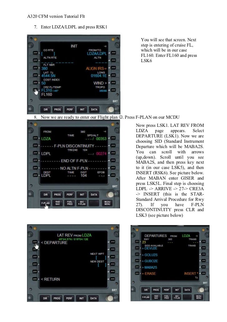 Pss airbus a320 flight tutorial