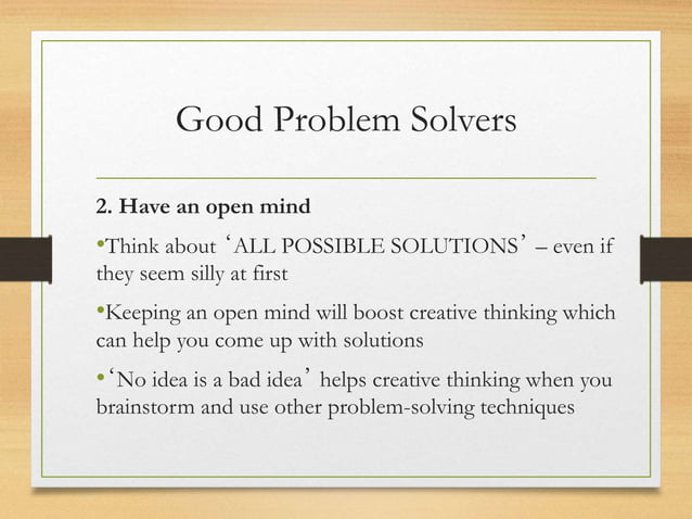 Ps session 1 introduction to problem solving | PPT