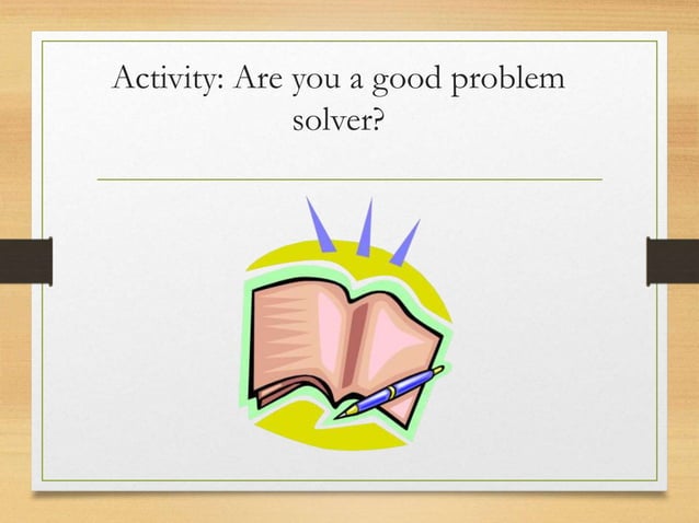 Ps session 1 introduction to problem solving | PPT