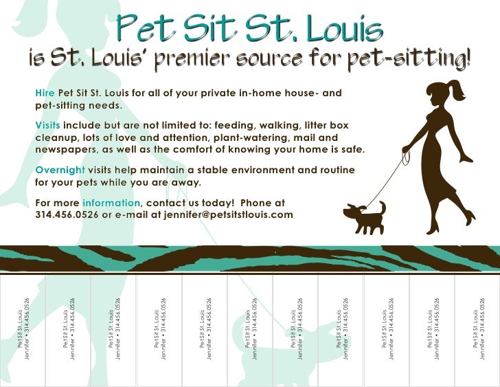 pet sit st louis flyer