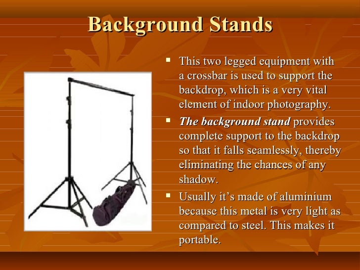 Types of Stands and Their Uses in Photography