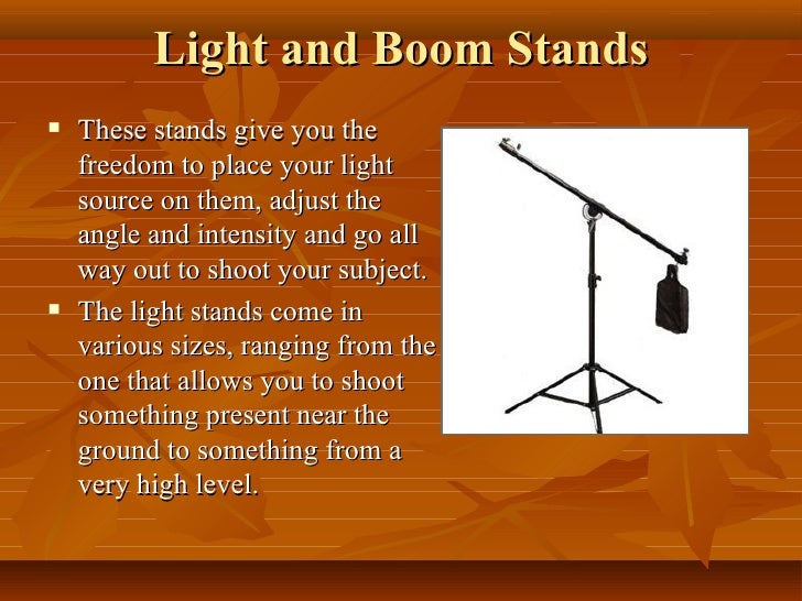 Types of Stands and Their Uses in Photography