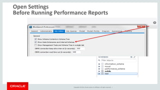 Copyright © 2014, Oracle and/or its affiliates. All rights reserved. |
First Run – Install SYS Schema
 