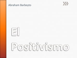 Abraham Barbeyto

 