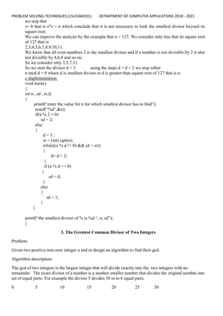 PROBLEM SOLVING TECHNIQUES | DOC