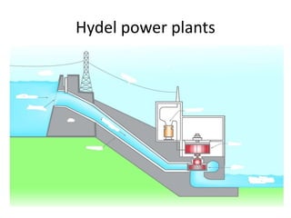 Hydel power plants
 