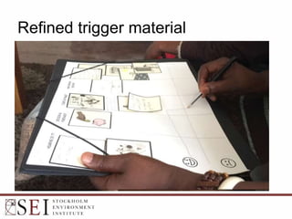 Refined trigger material
 