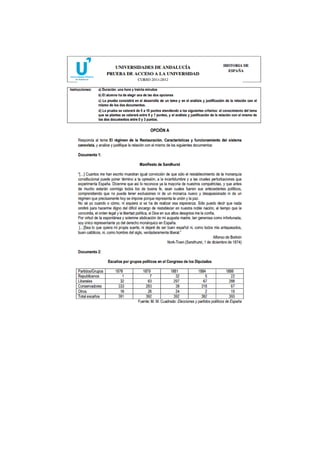 Prueba de selectividad del Tema 10