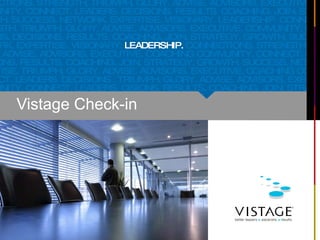 Vistage Check-in 