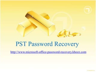 PST Password Recovery
http://www.microsoft-office-password-recovery.khozz.com
 