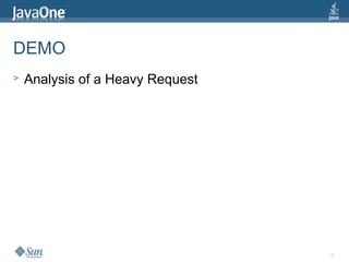 16
DEMO
> Analysis of a Heavy Request
 