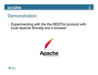 JavaOne: Creating Serverside and Mobile Mashups with the OpenSocial Java client libraries