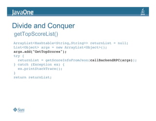 JavaOne: Creating Serverside and Mobile Mashups with the OpenSocial Java client libraries
