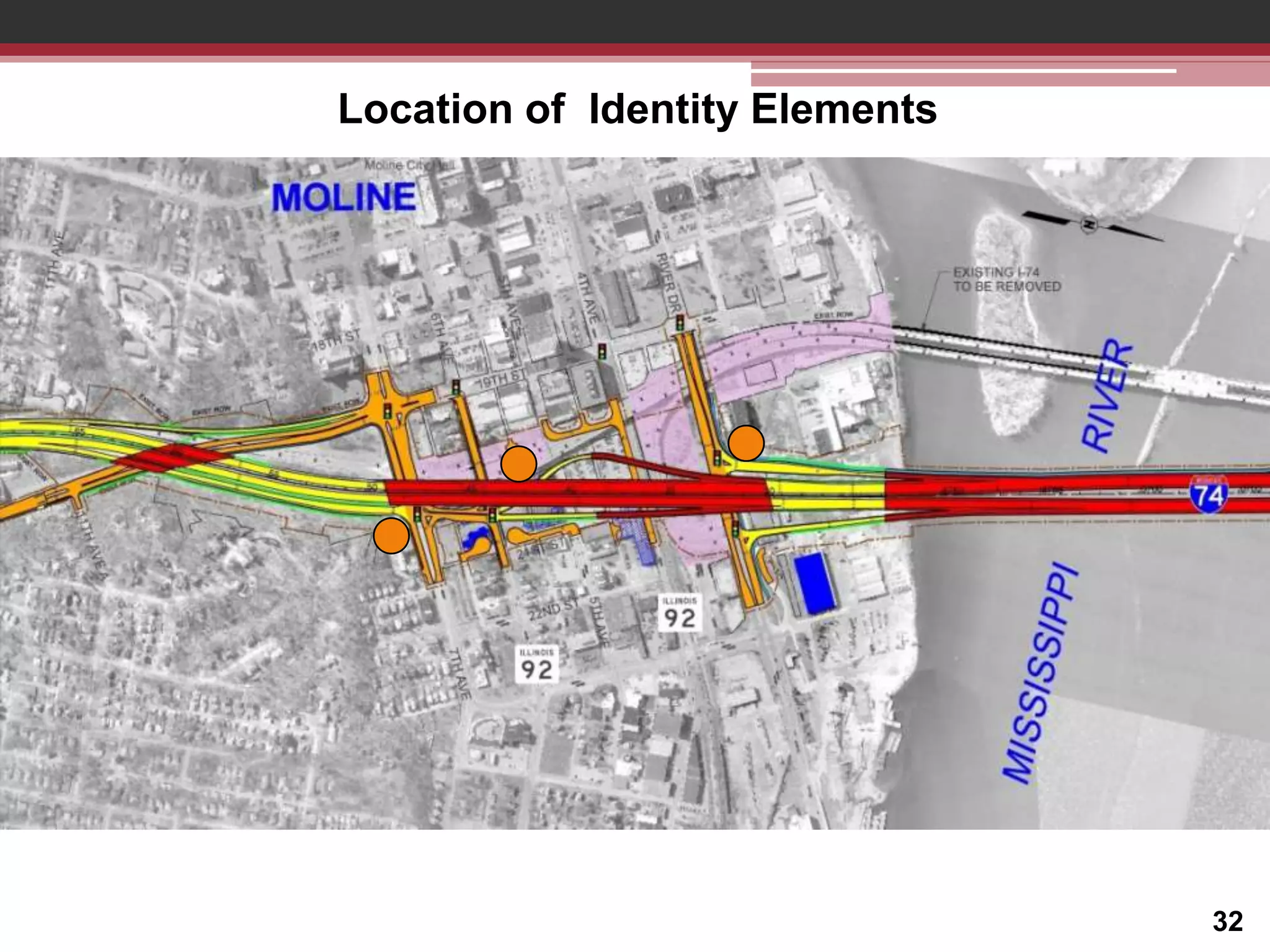 Location of Identity Elements Location of

32

 