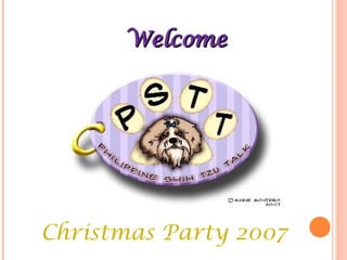 Welcome Christmas Party 2007 