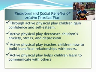 Pstti introduction of physical education in pre school children | PPTX
