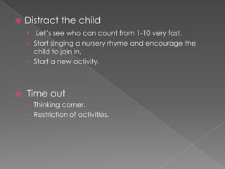 Pstti techniques of handling children with emotional outbursts | PPTX