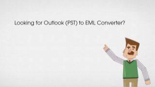 Pst to eml converter - Migrate emails from Outlook pst to eml file format