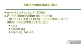 MySQL Performance Schema in Action: the Complete Tutorial | PDF