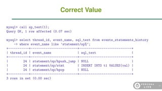 MySQL Performance Schema in Action: the Complete Tutorial | PDF