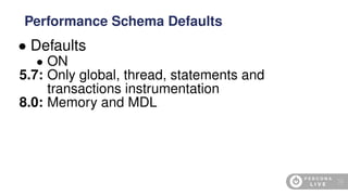 MySQL Performance Schema in Action | PDF