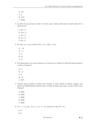 Psu Matematica