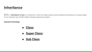 Inheritance and Polymorphism | PPT