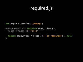 Turn your spaghetti code into ravioli with JavaScript modules | PDF