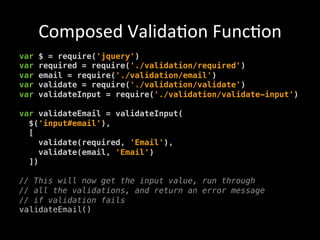 Turn your spaghetti code into ravioli with JavaScript modules | PDF