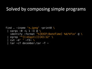 Turn your spaghetti code into ravioli with JavaScript modules | PDF