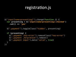 Turn your spaghetti code into ravioli with JavaScript modules | PDF