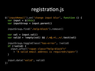 Turn your spaghetti code into ravioli with JavaScript modules | PDF