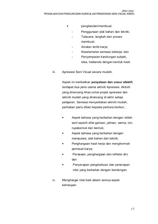 17++ Berikut ini termasuk peralatan seni lukis adalah info