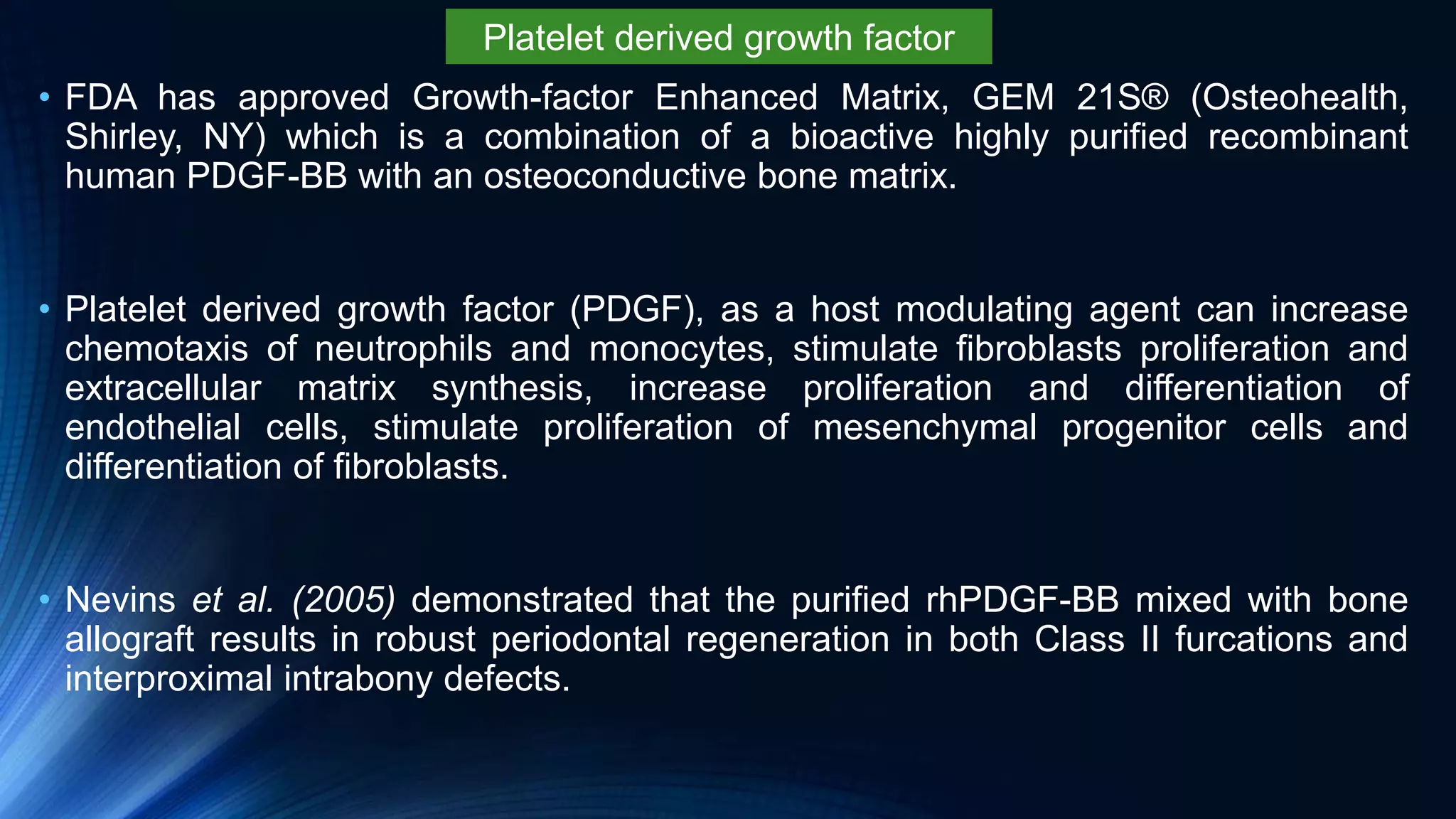 Host Modulating Tray Host modulation therapy | PPTX