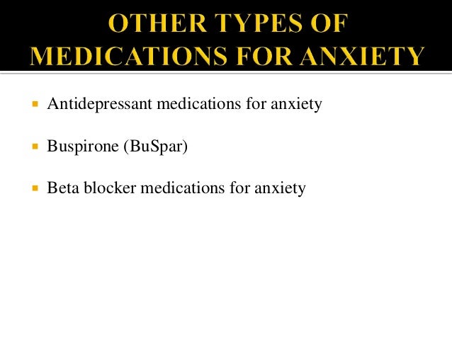 Atenolol For Anxiety Depression