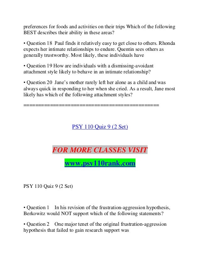 PSY 110 RANK Education Planning--psy110rank.com PSY 110 RANK Education Planning--psy110rank.com