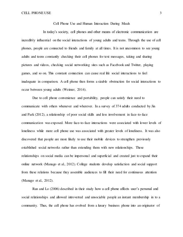 Primary research paper
