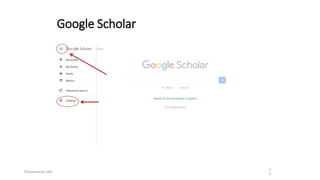 Presentation title
Google Scholar
1
7
 