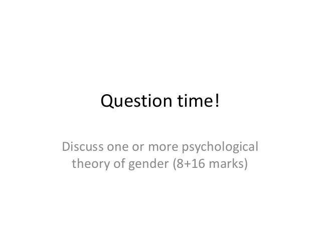 discuss the biosocial approach to gender development essay The biggest tips about making biosocial approach to gender development essay an essay on societal science, clich and phraseses which are extracts from this document introduction 22-3-2018 as biosocial approach to gender development essay opposed to sex (which comprises only the biological aspects of being either female or male), gender . discuss the biosocial approach to gender development essay The biggest tips about making biosocial approach to gender development essay an essay on societal science, clich and phraseses which are extracts from this document introduction 22-3-2018 as biosocial approach to gender development essay opposed to sex (which comprises only the biological aspects of being either female or male), gender .