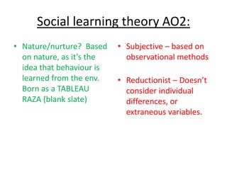 Individual differences, vulnerabilities
and social contexts of addiction:
-Personality
- Stress
- Peers
- Age
- Media
 